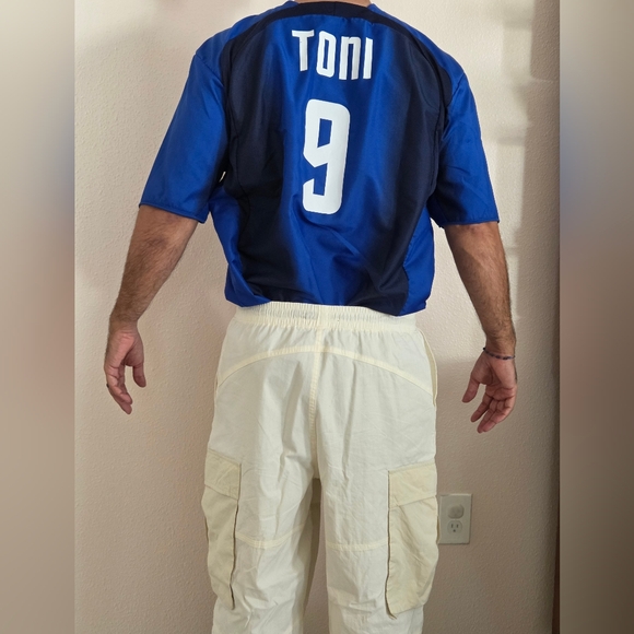Vintage Men's Italy Soccer Jersey Luca Toni - Picture 7 of 10